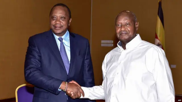 Kenyatta and Museveni
