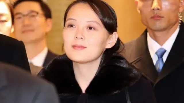นางคิม โย-จอง น้องสาวของนายคิม จอง อึน ผู้นำเกาหลีเหนือ