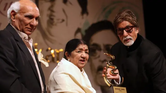 یش چوپڑہ اور امیتابھ بچن کے ساتھ