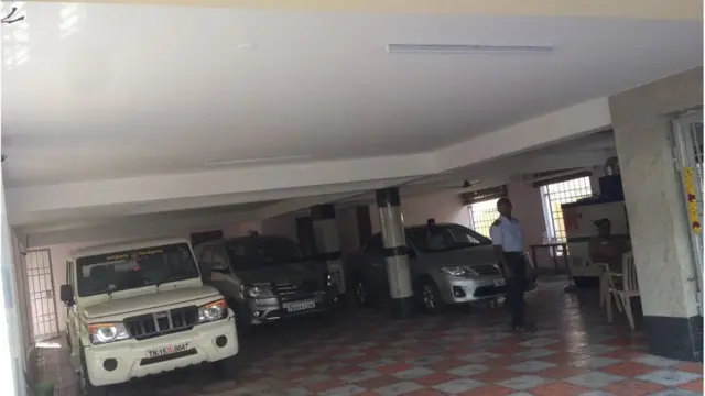 வருமான வரி சோதனை நடந்த இடம்