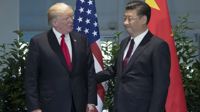 ట్రంప్ - జిన్ పింగ్