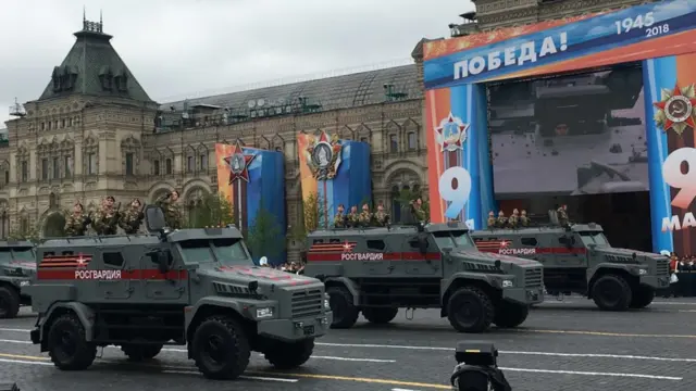 Росгвардия на параде