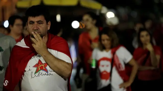 Simpatizantes de Lula