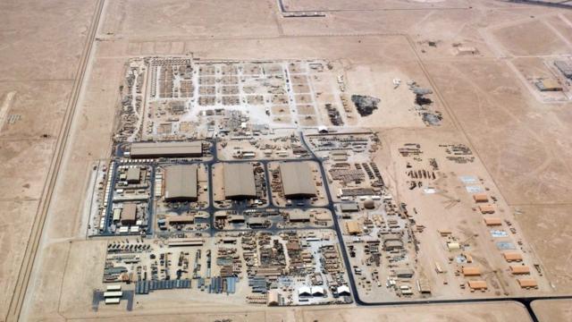 Base aérea estadounidense Al-Udeid en Qatar