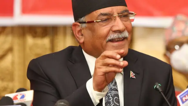 प्रचण्डको पत्रकार सम्मेलन