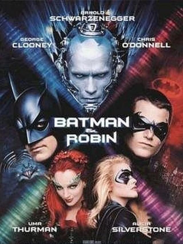 El afiche con el que se promocionó "Batman y Robin".
