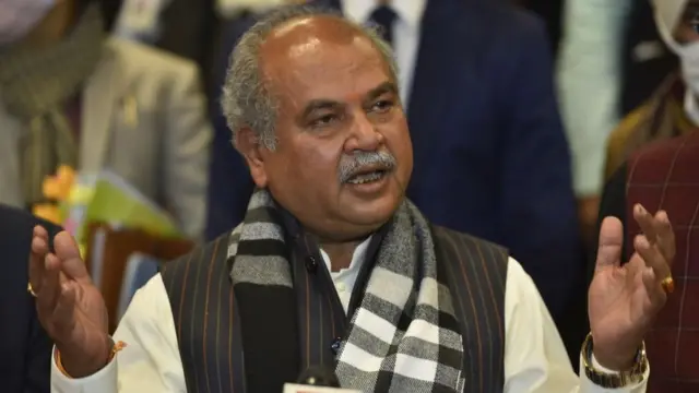 ভারতের কৃষিমন্ত্রী নরেন্দ্র সিং টোমার