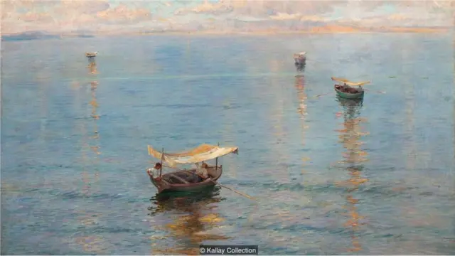 Mato Celestin Medović, Bonaca,1908, tranh dầu