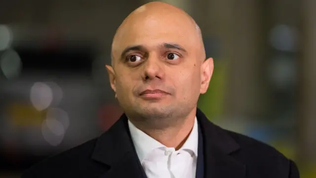 El ministro del Interior británico, Sajid Javid