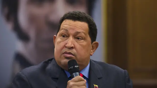 Hugo Chávez.