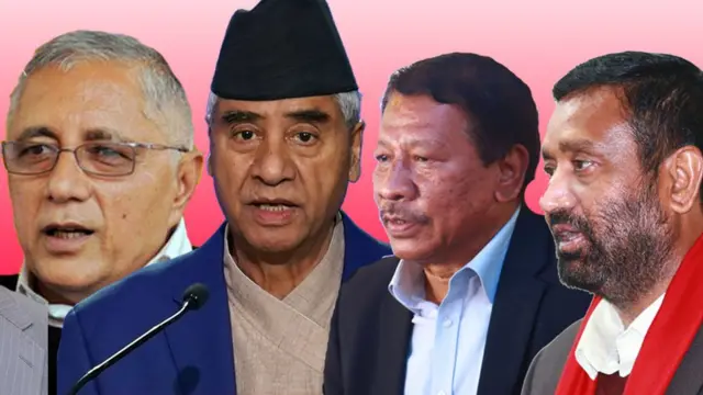 नेपाली कांग्रेसको सभापतिका उम्मेदवार