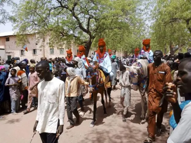 Young pipo follow do Durba march dis year