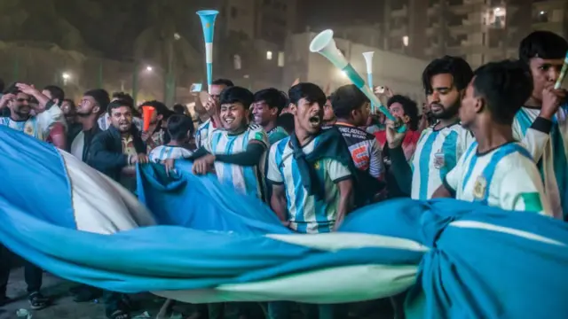 Pasión por Argentina en Bangladesh