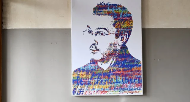 Aworan Samuel Paty lara ogiri ile-ẹkọ to ti ṣiṣẹ