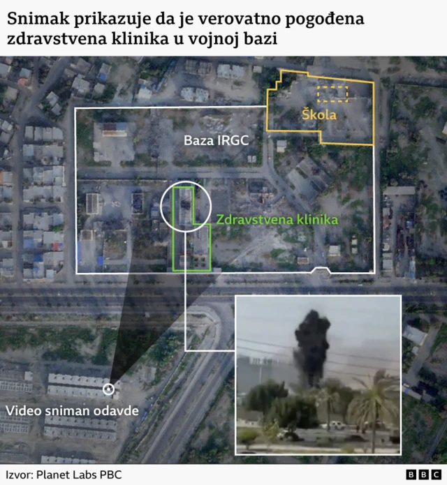 Analiza satelitskog snimka eksplozije u Iranu