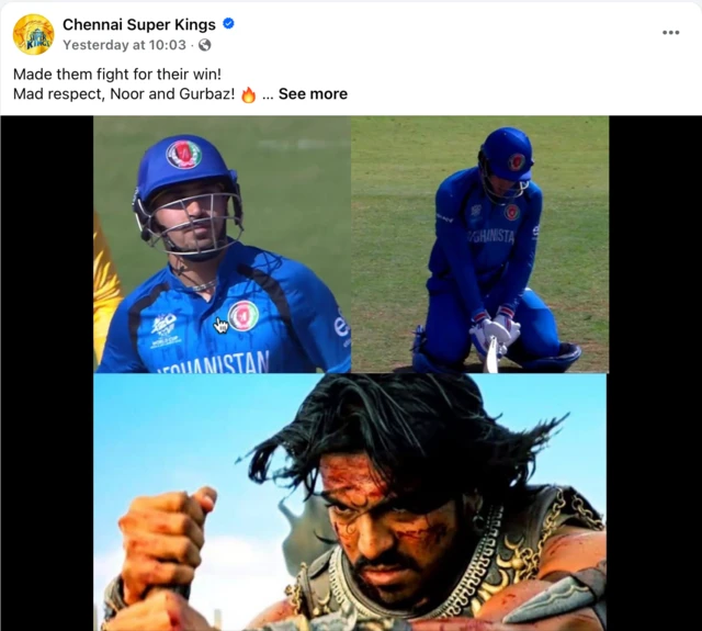 رحمان الله ګوربز او نور احمد ښکاري چې لاندې ترې د یوه هندي فلمي ستوري عکس هم جوړ شوی چې ټپي دی.