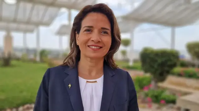 Leila Benali, ministre de la transition énergétique.