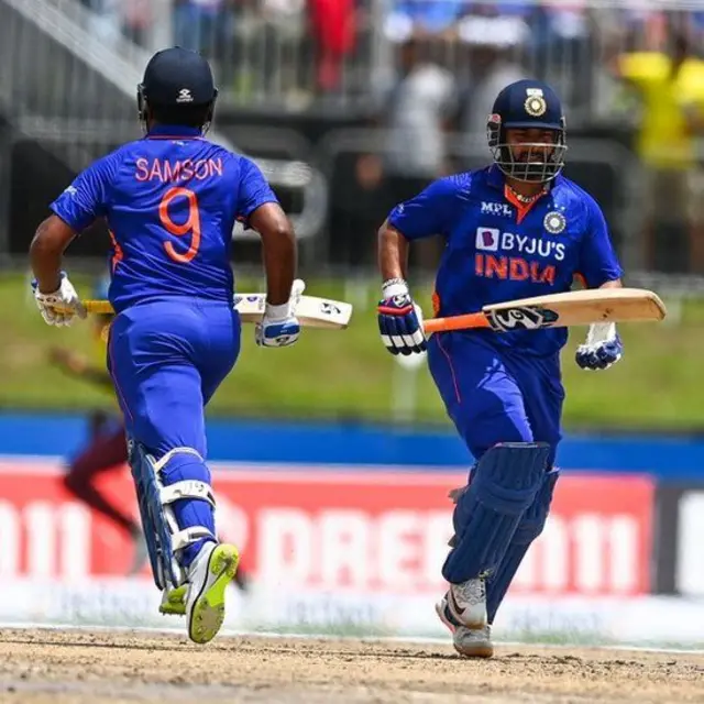 సంజూ శాంసన్, రిషబ్ పంత్ 