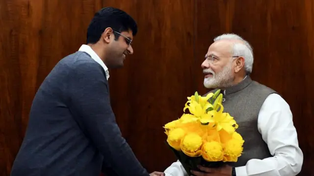 दुष्यंत चौटाला और पीएम मोदी