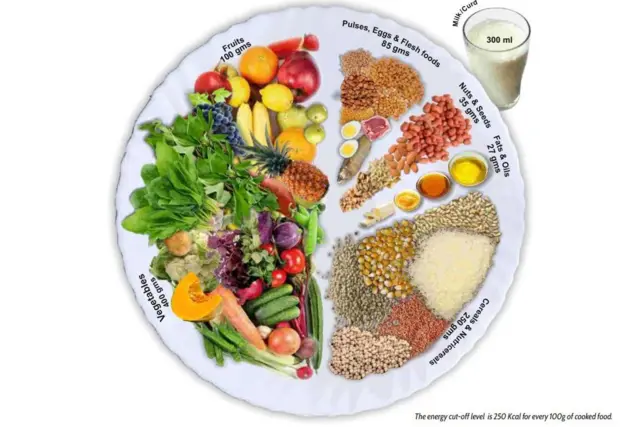 పళ్లెంలో ఇవన్నీ ఉంటే 2000 కిలో కేలరీల శక్తి