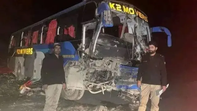 چلاس، بس، حملہ