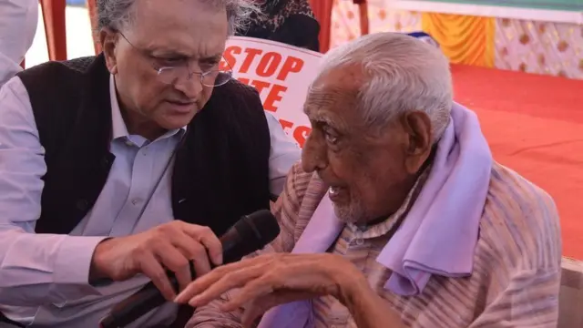 101 வயதுடைய சுதந்திர போராட்ட வீரர் துரைசாமி