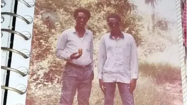 Eng. Maxamuud Jimcaale oo dhallinyaro ah, xilligii uu dhiganayay Jaamacadda Umadda Soomaaliyeed