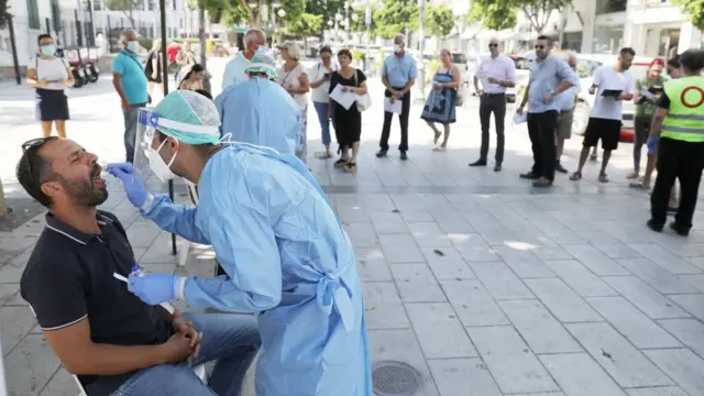 Тестирование на Кипре