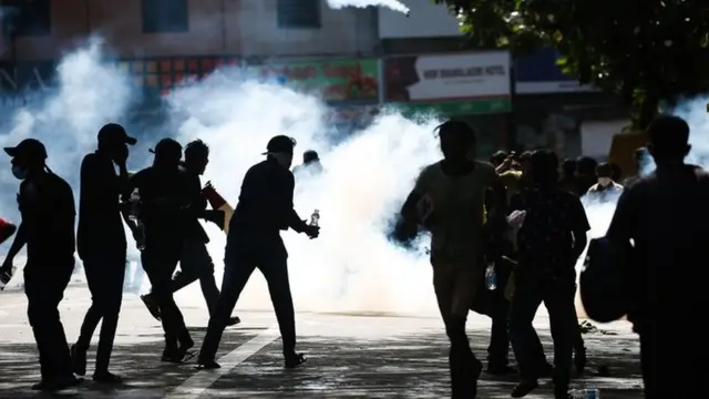 스리랑카 경제난 시위