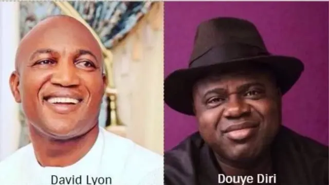 David Lyon na Diri Douye nke Bayelsa