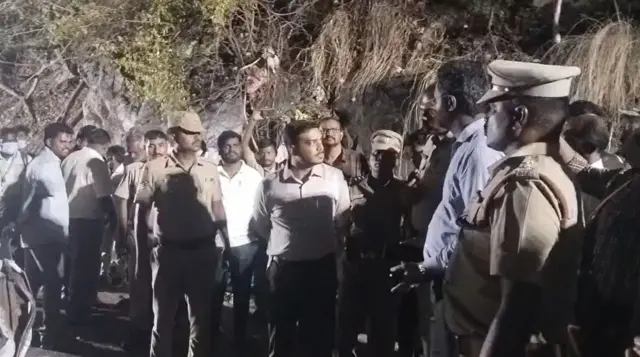 மாவட்ட ஆட்சியர் மற்றும் காவல் கண்காணிப்பாளர் நேரில் ஆய்வு மேற்கொண்டனர்
