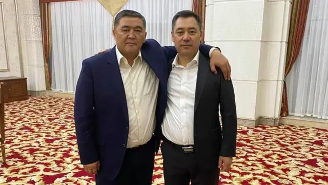 Садыр Жапаров жана Камчыбек Ташиев