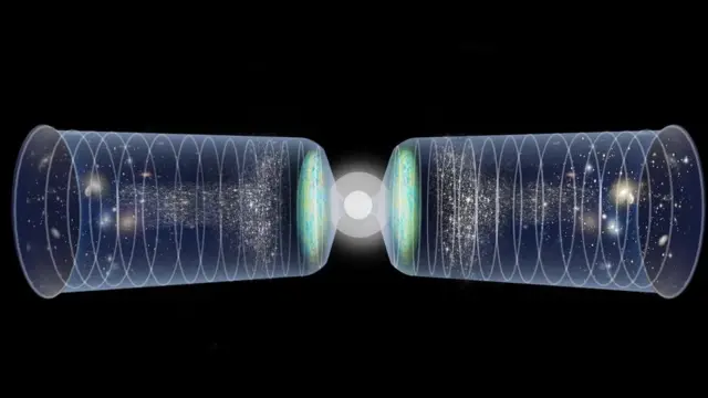Plutôt que d'être un commencement, le Big Bang pourrait avoir été un moment de transition d'une période d'espace et de temps à une autre - plutôt un rebondissement.