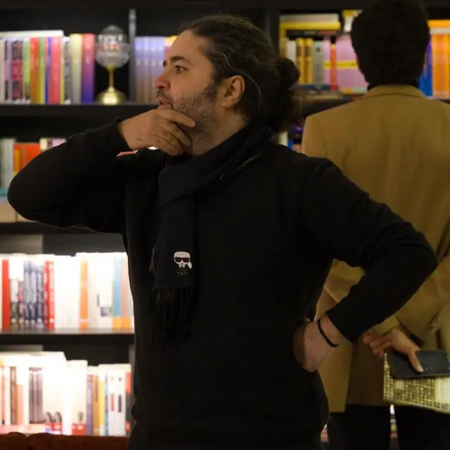 پوریا سوری، شاعر، منتقدادبی و روزنامه‌نگار(عکس از محمدرضا داداشی آ‌ذر)