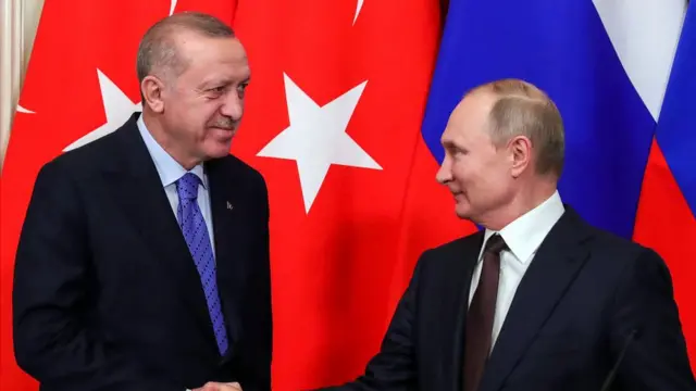 Реджеп Тайип Эрдоган, Владимир Путин