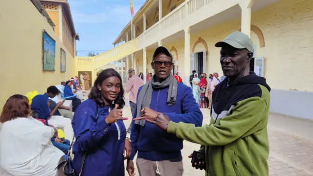 Des électeurs fiers d'avoir effectué leur devoir civique à Saint Louis