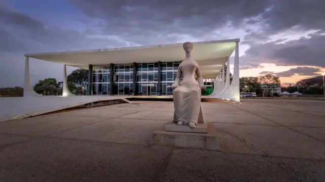 Foto do Supremo Tribunal Federal. 