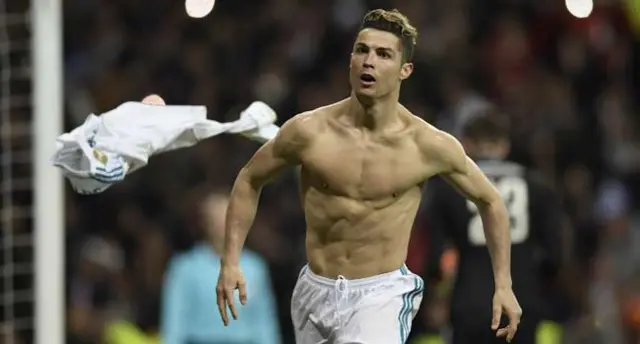 Cristiano Ronaldo ya cire rigar wasansa