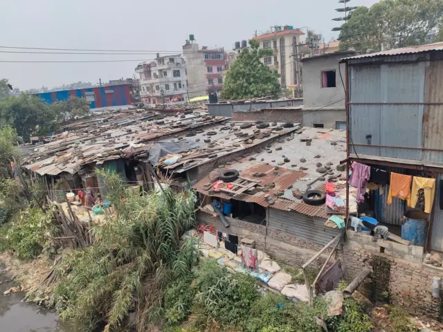 काठमाण्डूको गैरीगाउँ क्षेत्रमा सरकारी जग्गा अतिक्रमण गरी निर्माण गरिएका टहरा