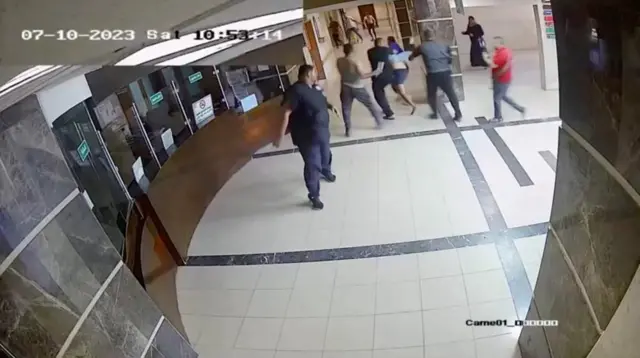 इजरेली डिफेन्स फोर्सेसले सार्वजनिक गरेको फुटेजमा देखिएको दृश्य