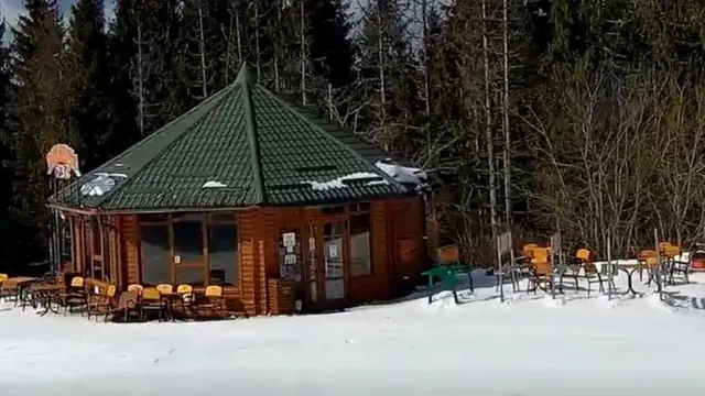 Скріншот з вебкамери курорту