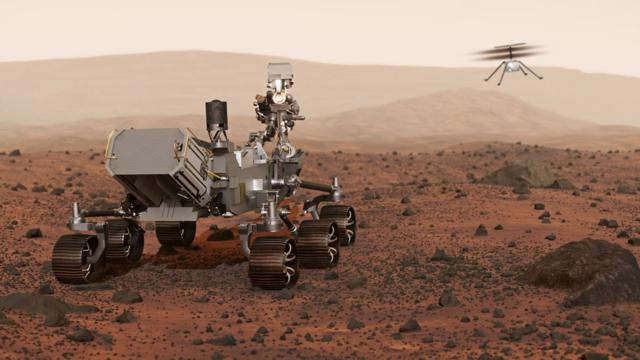 "Персеверанс" на Марсе