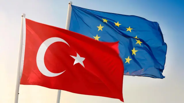 türkiye ve ab bayrakları