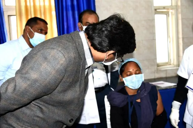 झारखंड में टीकाकरण की शुरुआत