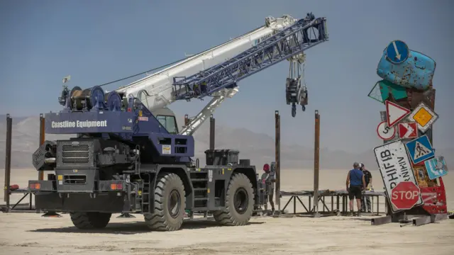 Інсталяція України на Burning Man 2024