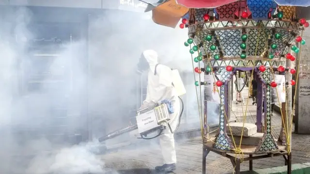 ضدعفونی خیابانها