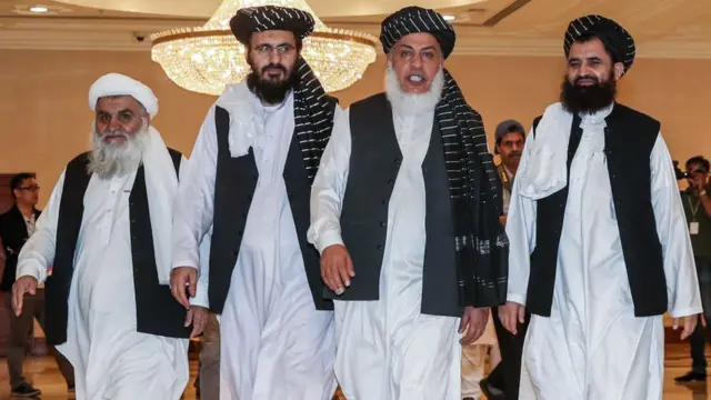 কাতারে তালেবানের প্রতিনিধিরা শান্তি আলোচনায় যোগদান করছেন।