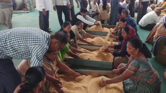 ઉમિયાધામ ખાતે તૈયારીની તસવીર