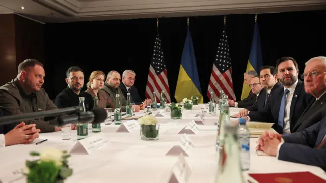 जेलेन्स्की र भान्सबीच म्युनिखमा भएको छलफल