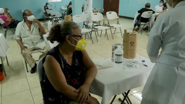 Vaccination au Nicaragua en avril dernier